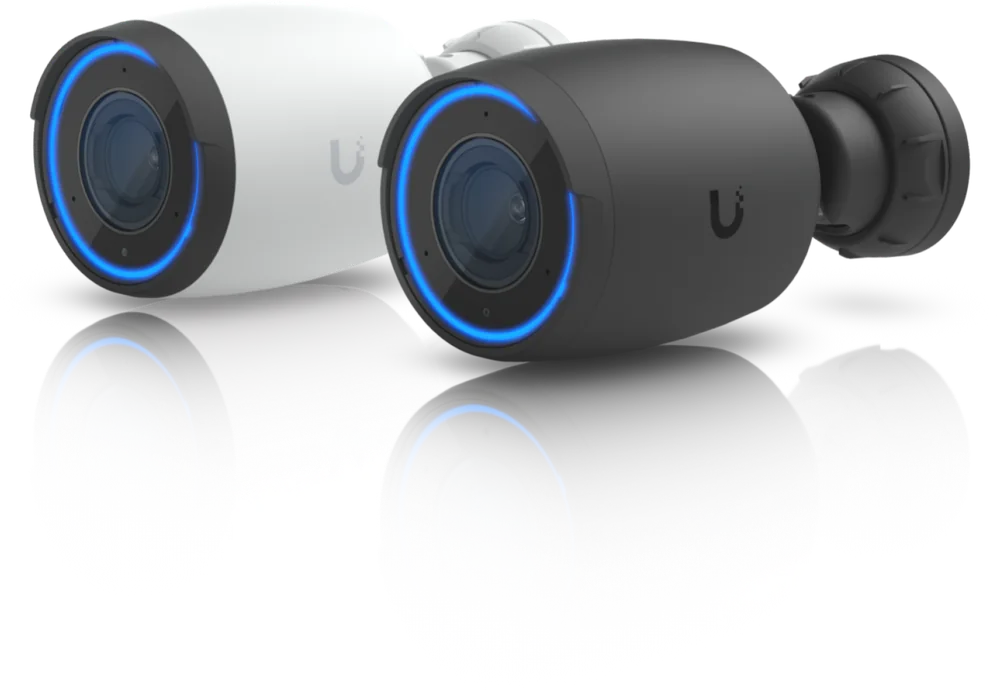 UniFi AI Pro camera in wit en zwart